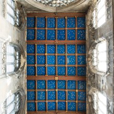 The ceiling of one of the chapels in St Mary's Church, Beverley